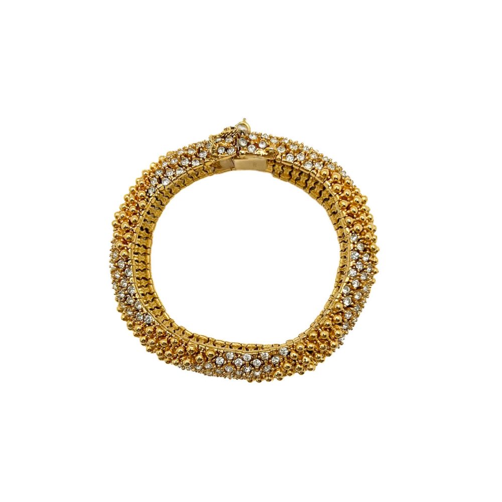 Vintage Ciner Crystal Bobble Bracelet