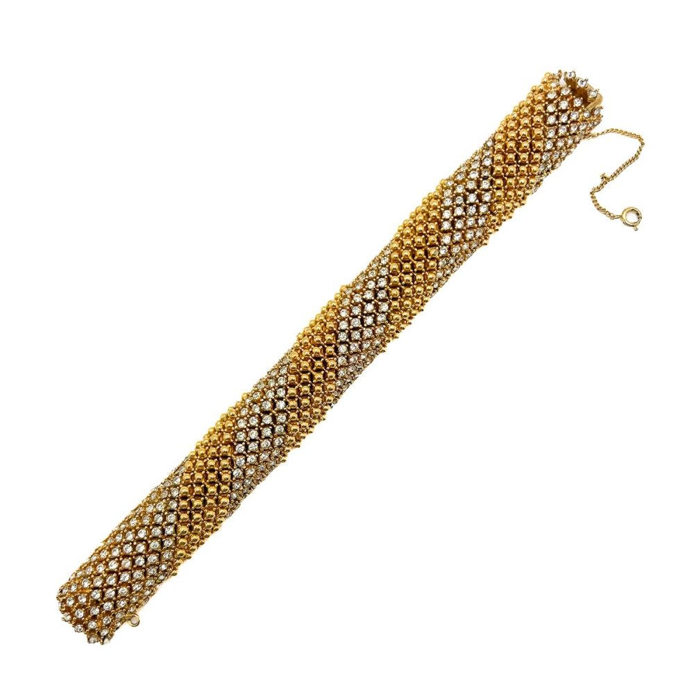 Vintage Ciner Crystal Bobble Bracelet
