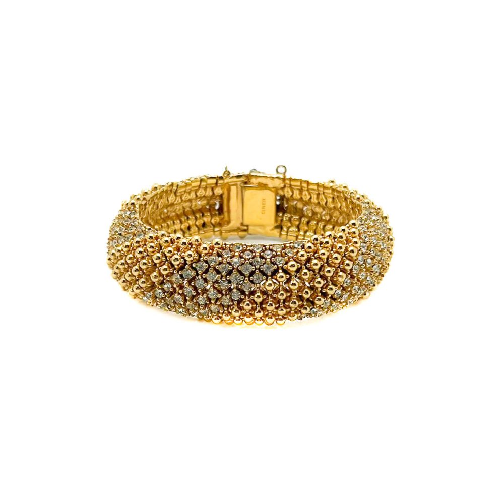Vintage Ciner Crystal Bobble Bracelet