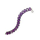 Jennifer Gibson Jewellery 2064 (2) Antique Amethyst Paste Rivière Bracelet