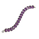 Jennifer Gibson Jewellery 2064 (5) Antique Amethyst Paste Rivière Bracelet