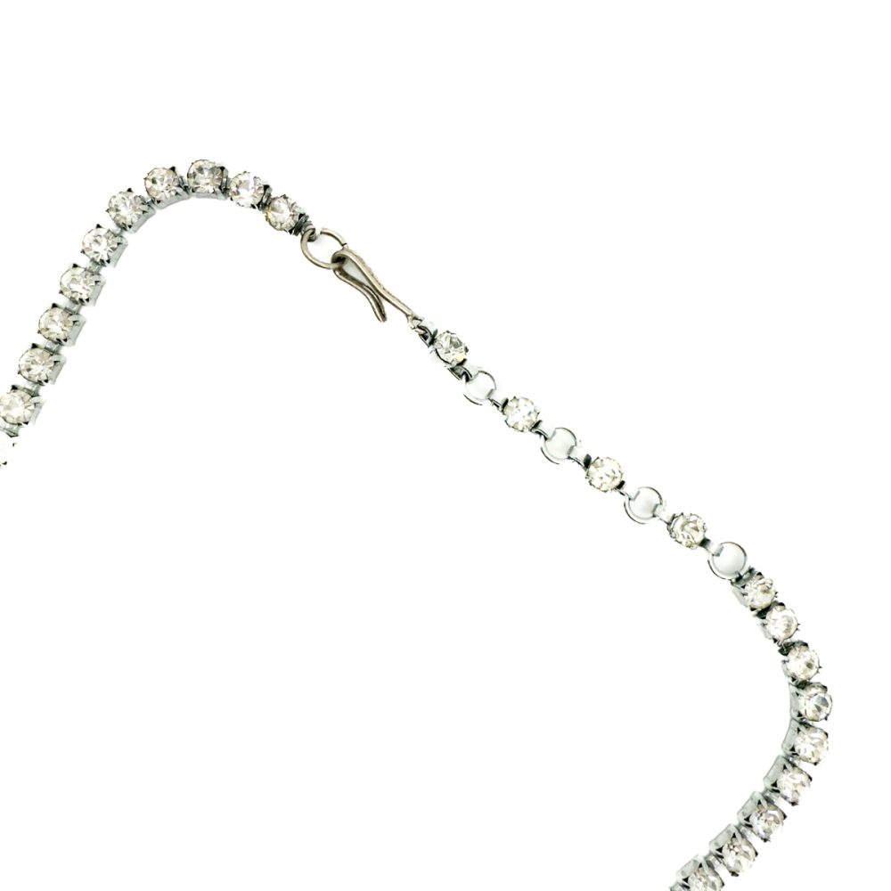 Vintage Couture Crystal Droplet Necklace
