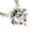 Jennifer Gibson Jewellery 2066 (7) Vintage Couture Crystal Droplet Necklace