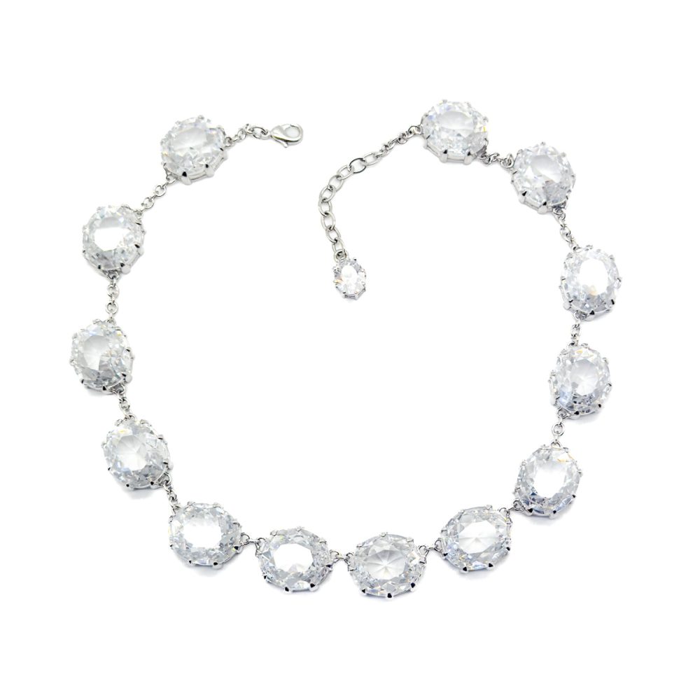 Vintage Crystal Riviere Necklace