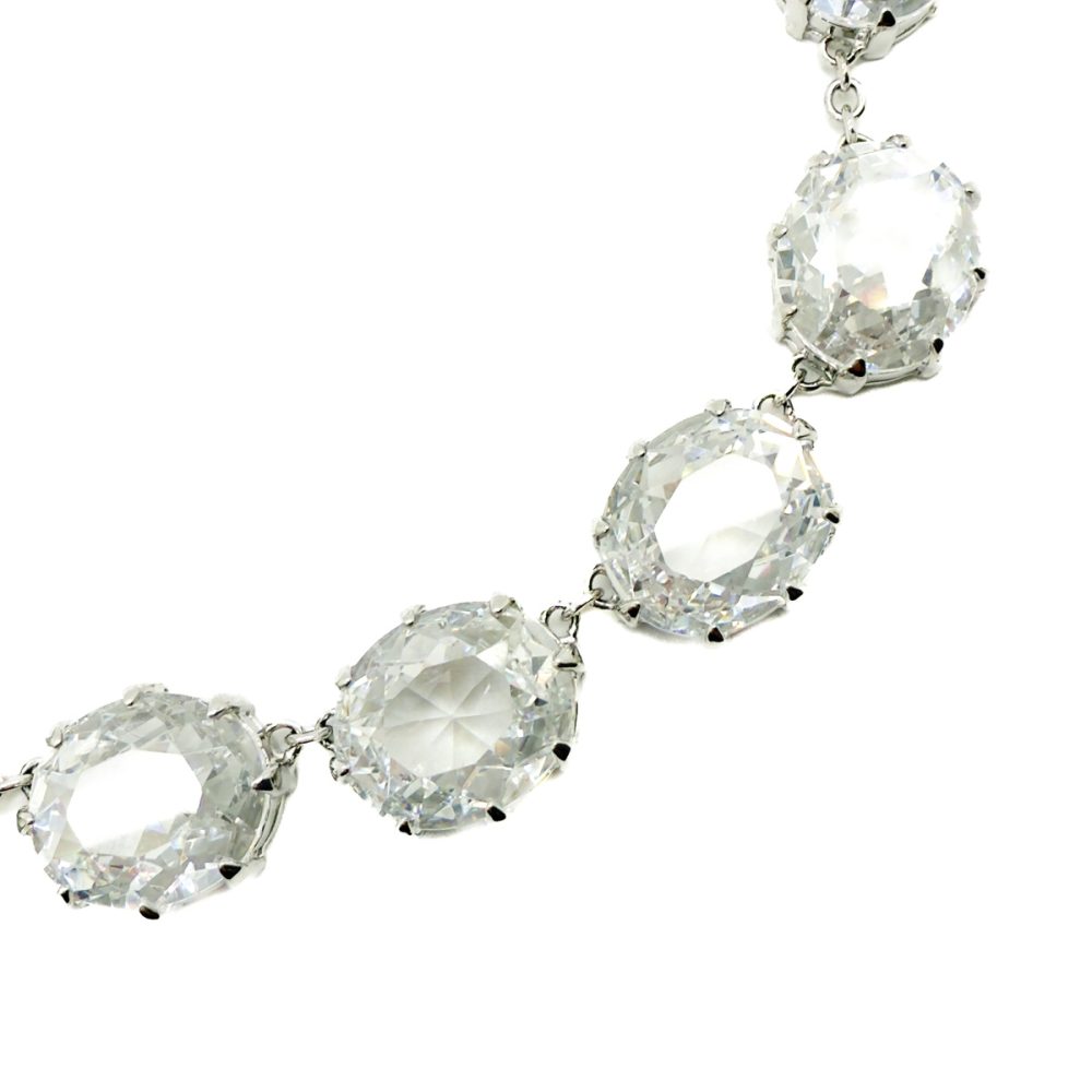 Vintage Crystal Riviere Necklace
