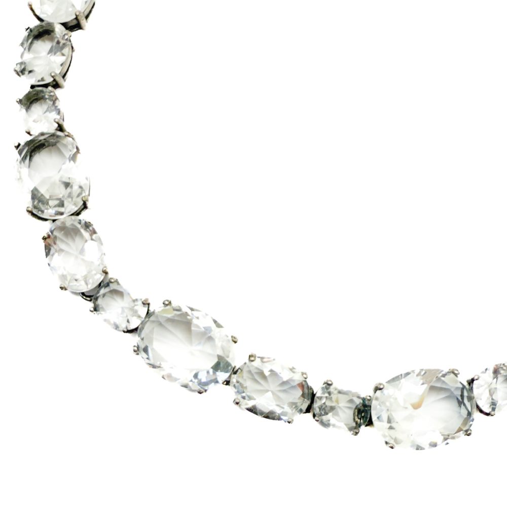 Vintage Crystal Riviere Necklace