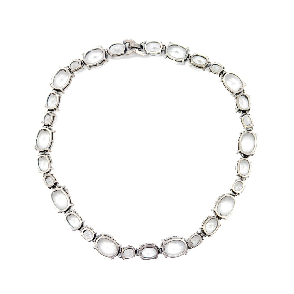 Vintage Crystal Riviere Necklace