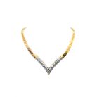 Jennifer Gibson Jewellery 2078 (1) vintage Dior V necklace