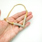 Jennifer Gibson Jewellery 2078 (5) vintage Dior V necklace