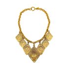 Jennifer Gibson Jewellery 2082 (1) Vintage Chanel Rhombus Logo Charm Necklace