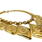 Jennifer Gibson Jewellery 2082 (6) Vintage Chanel Rhombus Logo Charm Necklace