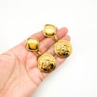 Jennifer Gibson Jewellery 2083 (4) 1980s vintage Chanel CC earrings