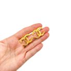 Jennifer Gibson Jewellery 2085 (1) vintage Chanel CC logo earrings