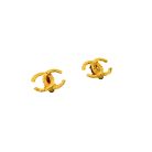 Jennifer Gibson Jewellery 2085 (4) vintage Chanel CC logo earrings