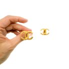 Jennifer Gibson Jewellery 2085 (5) vintage Chanel CC logo earrings