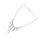 Jennifer Gibson Jewellery Antique Moonstone Droplet Necklace 2073 (4) Antique Silver Moonstone Necklace