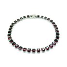 Jennifer Gibson Jewellery Art Deco Amethyst Glass Riviere Necklace 2072 (3) Antique Art Deco Riviere Necklace
