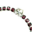 Jennifer Gibson Jewellery Art Deco Amethyst Glass Riviere Necklace 2072 (5) Antique Art Deco Riviere Necklace