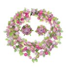 Jennifer Gibson Jewellery Vintage Christian Dior Floral Necklace Suite 1960s 2077 (2) Vintage Christian Dior Floral Necklace and Earring Set