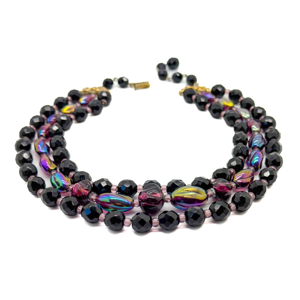 Vintage Schiaparelli Amethyst Necklace