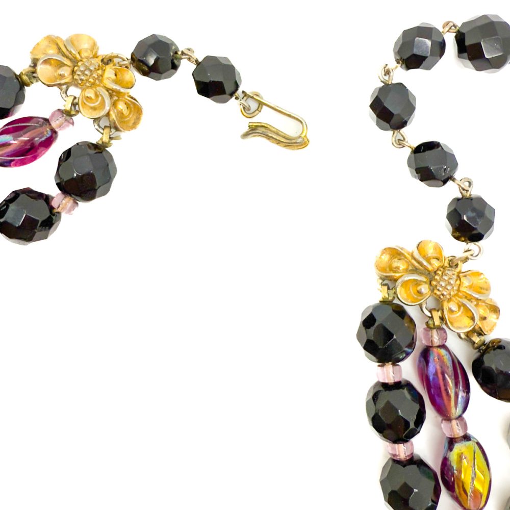 Vintage Schiaparelli Amethyst Necklace
