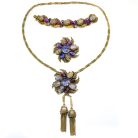 Jennifer Gibson Jewellery FLORENZA full dragon’s breath parure 1711 (7) Florenza Dragons Breath Parure