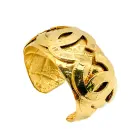 Vintage Chanel CC Logo Cuff
