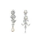 Jennifer Gibson Jewellery Vintage Dior Mis-matched Earrings 2093 (2) Vintage Dior Mis-matched Earrings