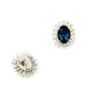 Jennifer Gibson Jewellery Vintage Dior Sapphire Marquise Earrings 1968 2096 (7) Vintage Dior Sapphire Marquise Earrings