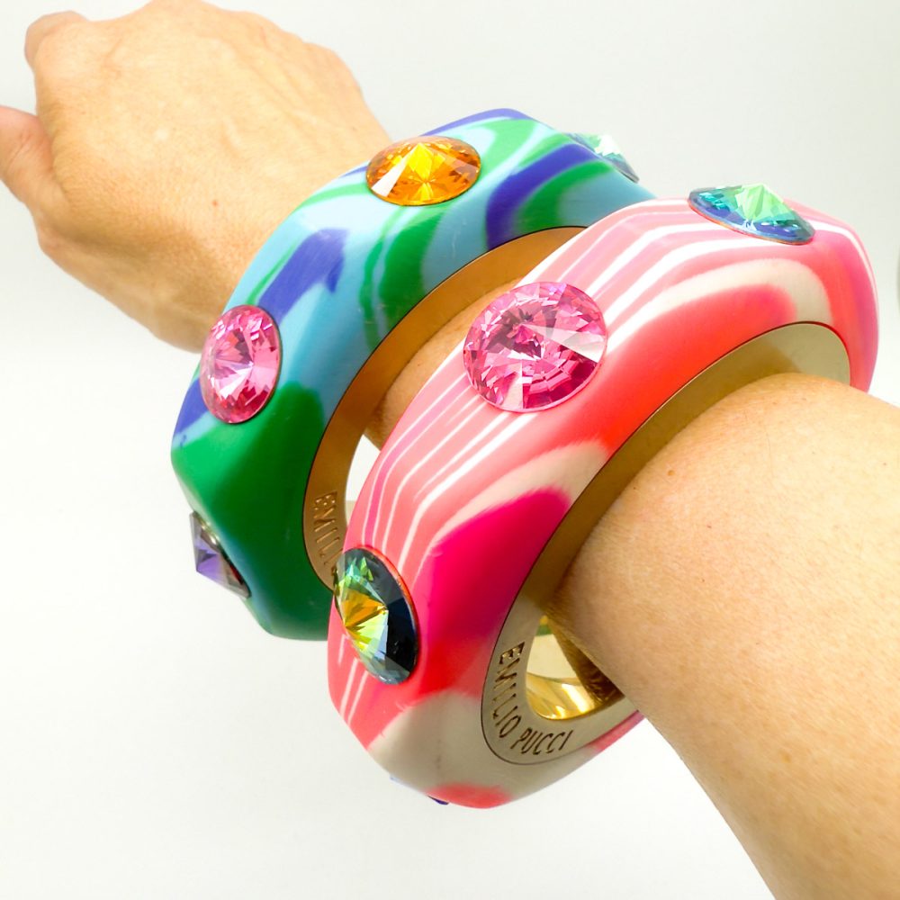 Pre-Loved Emilio Pucci Bangle Stack