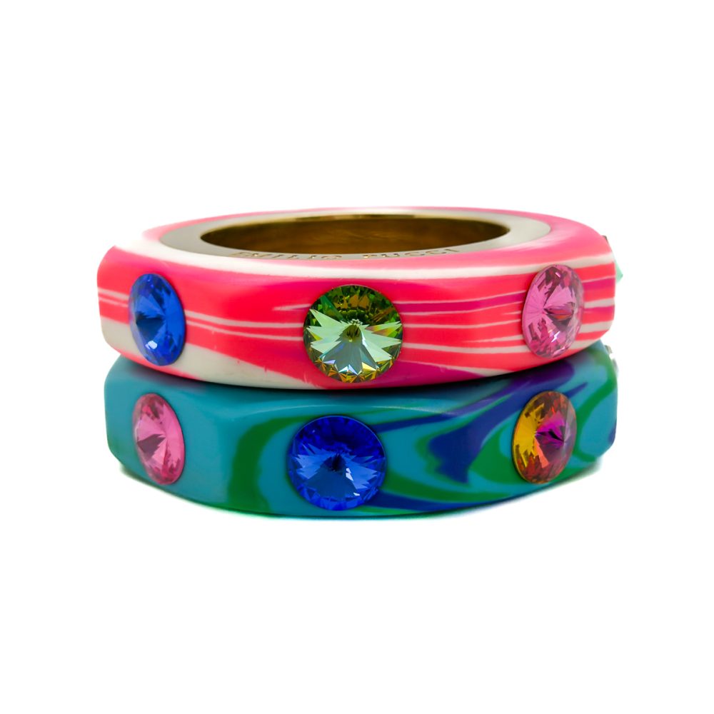 Pre-Loved Emilio Pucci Bangle Stack