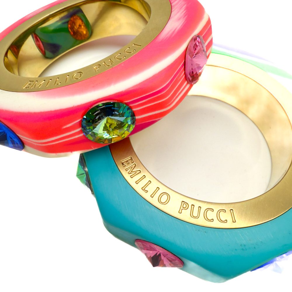 Pre-Loved Emilio Pucci Bangle Stack