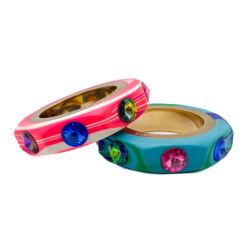 Pre-Loved Emilio Pucci Bangle Stack