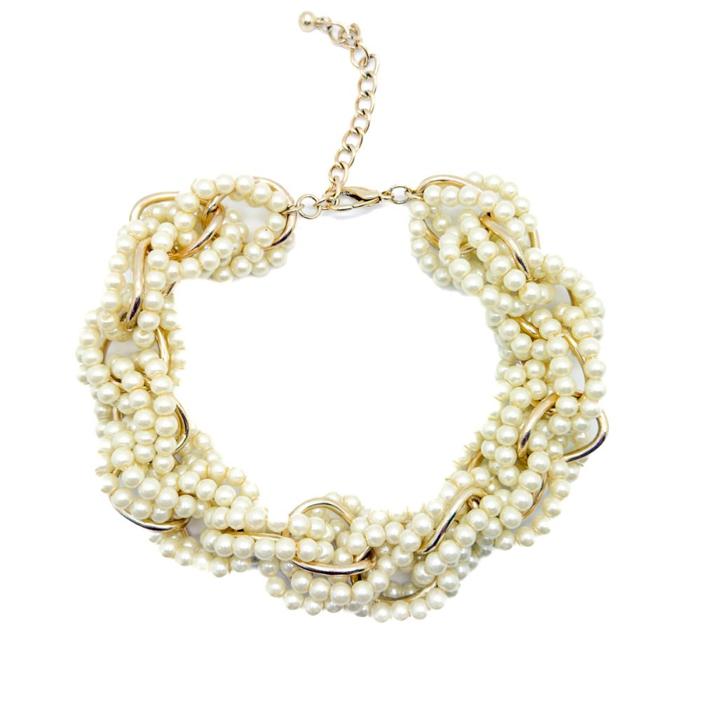 Preloved Pearl Twist Necklace