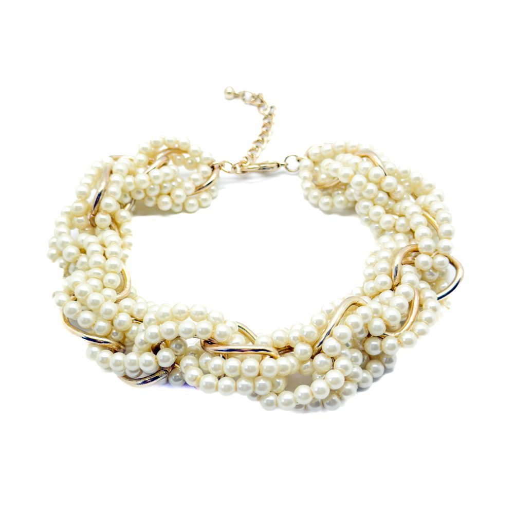 Preloved Pearl Twist Necklace