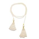 Jennifer Gibson Jewellery 2114 (1) Pearl Lariat Necklace