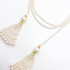 Jennifer Gibson Jewellery 2114 (3) Pearl Lariat Necklace