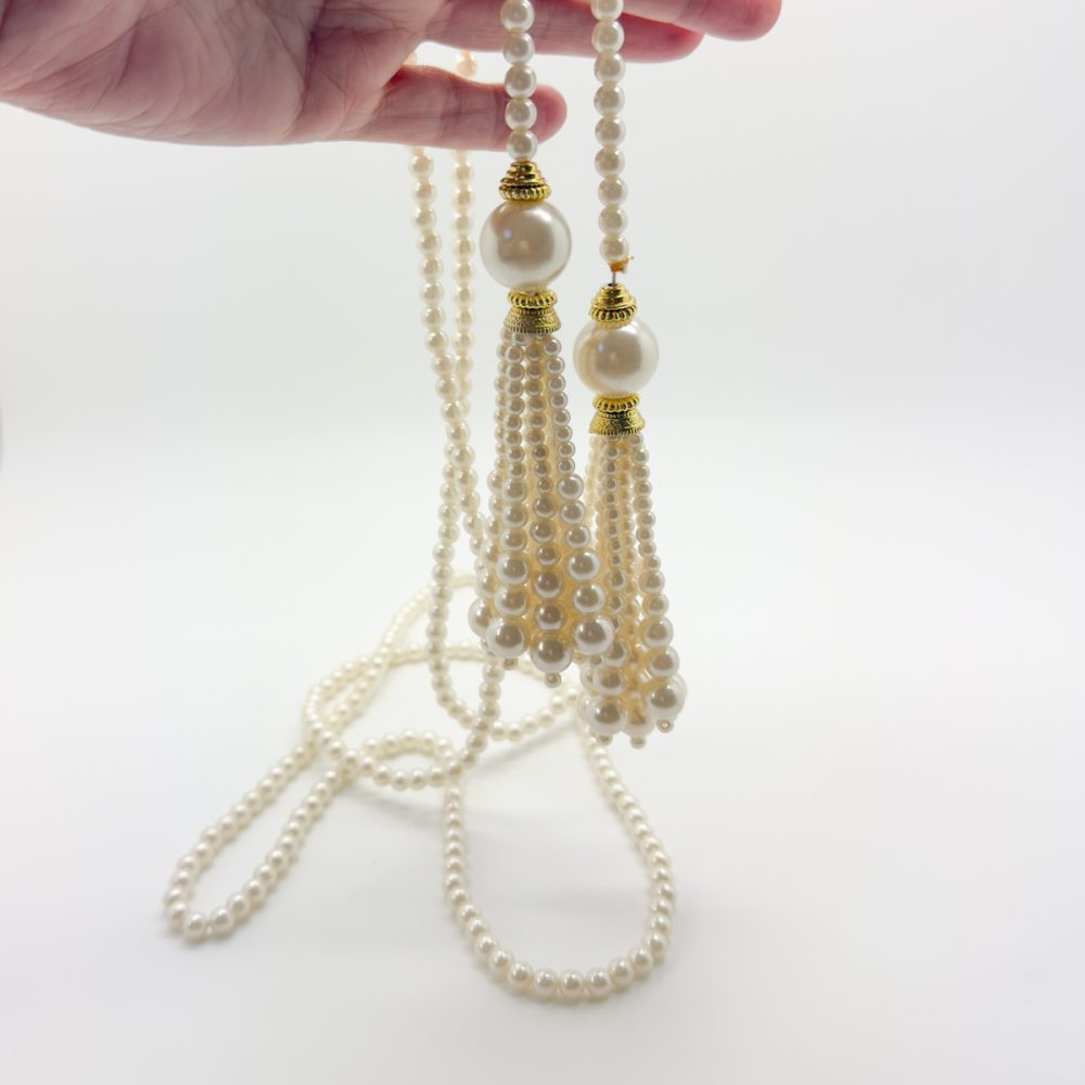 Pearl Lariat Necklace