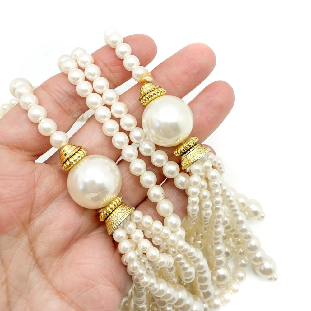 Pearl Lariat Necklace