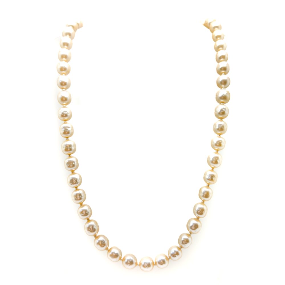 Vintage Miriam Haskell Baroque Pearl Necklace