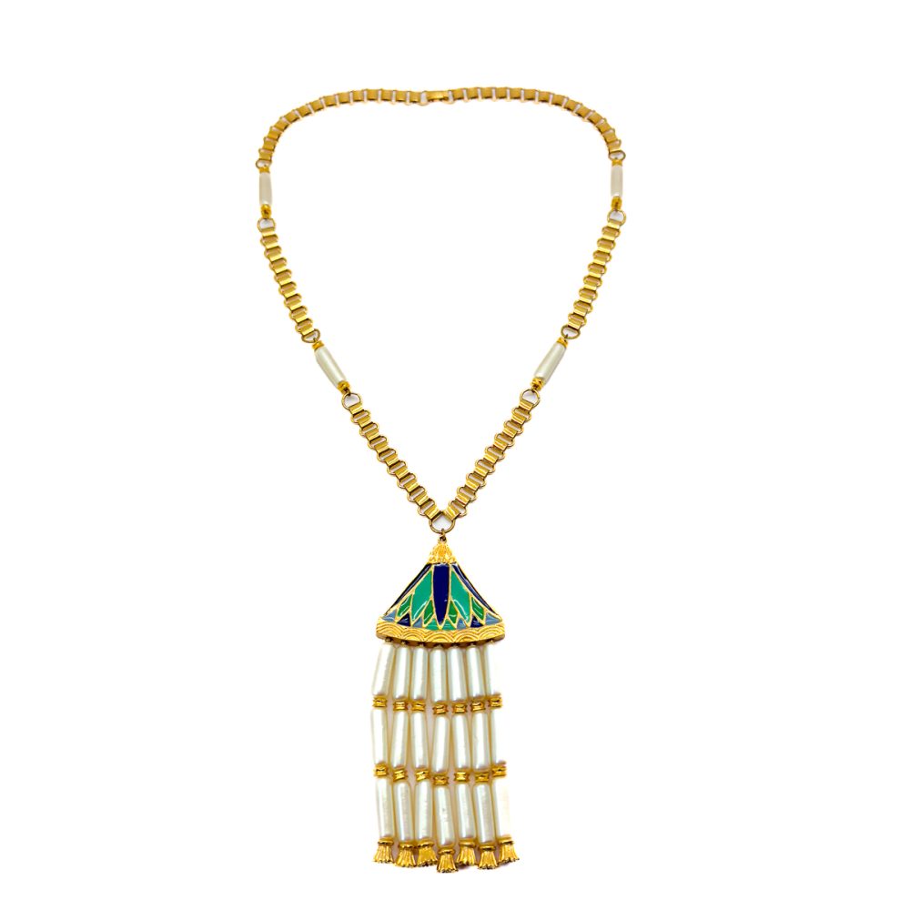 Vintage Hattie Carnegie Egyptian Necklace