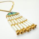 Jennifer Gibson Jewellery Vintaeg Hattie Carnegie Egyptian Inspired Necklace 2098 (5) Vintage Hattie Carnegie Egyptian Necklace