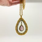 Jennifer Gibson Jewellery Vintage Hobe Eye Necklace 2102 (6) Vintage Hobé Amethyst Eye Necklace