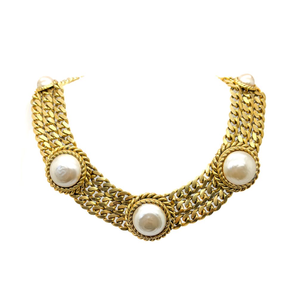 Vintage Butler & Wilson Pearl Collar