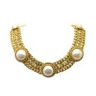 Jennifer Gibson Jewllery 2103 (1) Vintage Butler & Wilson Pearl Collar