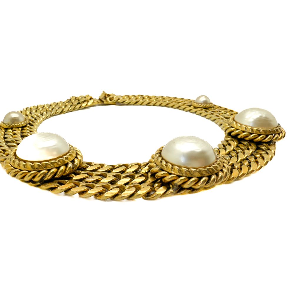 Vintage Butler & Wilson Pearl Collar