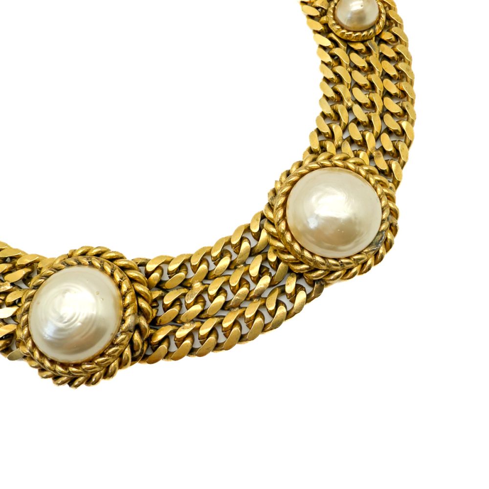 Vintage Butler & Wilson Pearl Collar