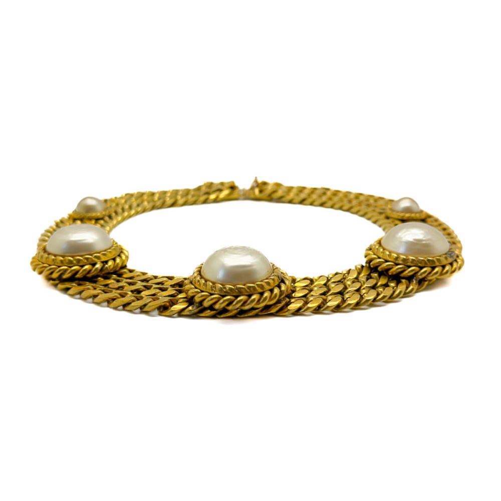 Vintage Butler & Wilson Pearl Collar