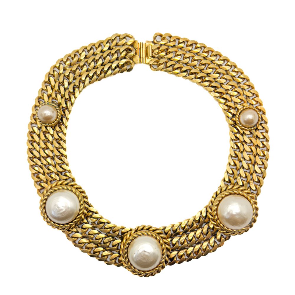 Vintage Butler & Wilson Pearl Collar