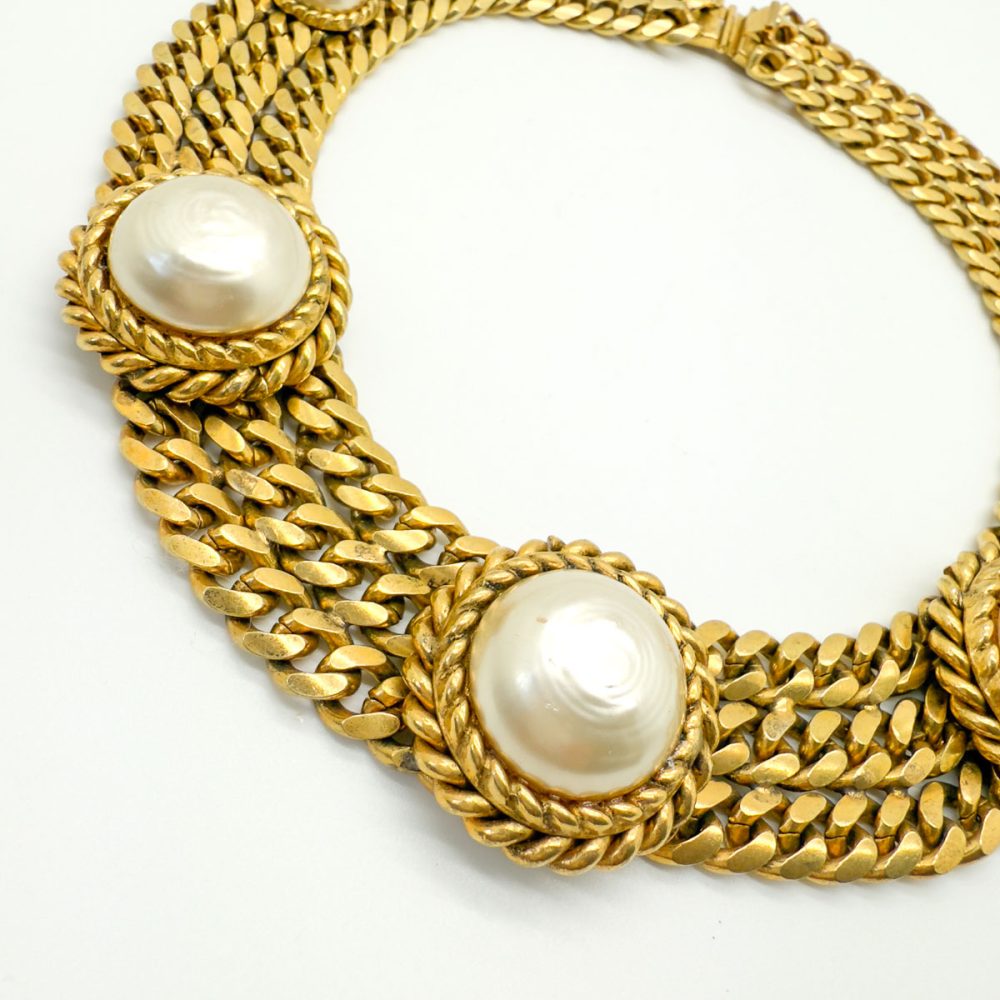 Vintage Butler & Wilson Pearl Collar